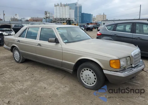 1986 Mercedes-Benz 420 Sel из США, поврежденный, VIN WDBCA35D2GA246302